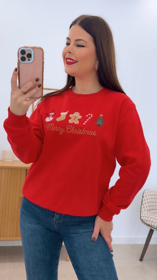 SUDADERA MERRY CHRISTMAS