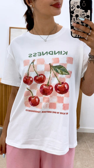 CAMISETA CEREZAS