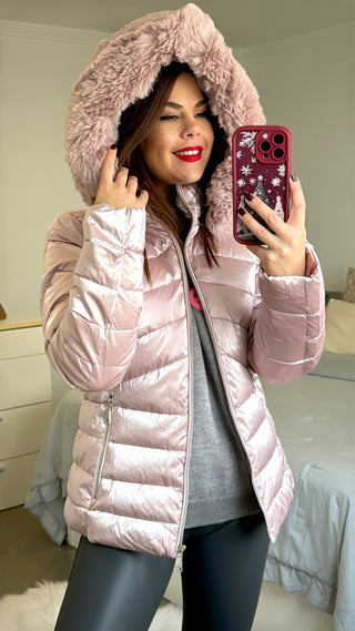 CHAQUETA MINO ROSA