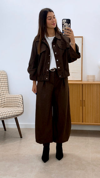 BOMBER ESPECIAL BROWN