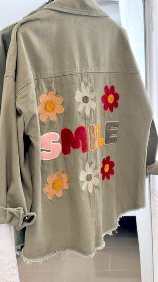 CHAQUETA SMILE VERDE