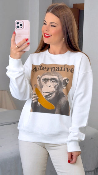 SUDADERA BANANA