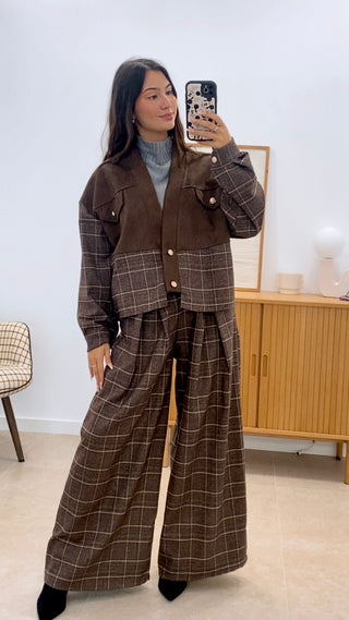 CHAQUETA COMBINADA ANTCUA