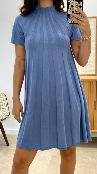 VESTIDO PUNTO MANGA CORTA