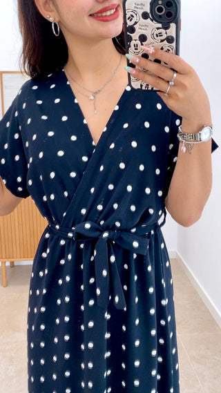 VESTIDO MINI LUNARES