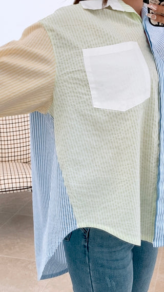 CAMISA RAYAS COLORINES