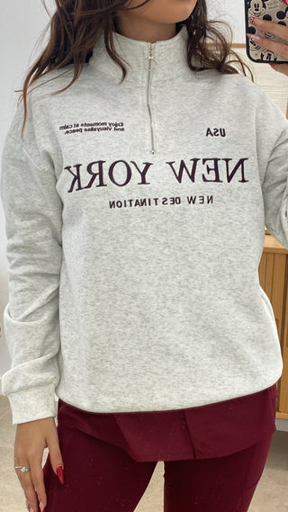 SUDADERA NEW DESTINATION