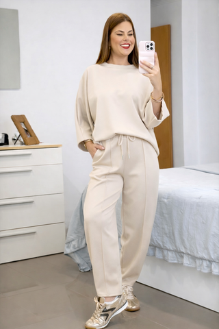 BARREL SWEATSHIRT AND PANTS SET