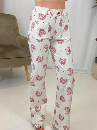 Compra online PANTALON ELASTICO ESTAMPADO - Totamona