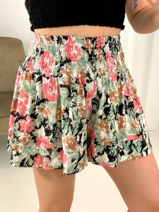 Compra online SHORT ENGOMADO FLORAL - Totamona