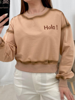 Compra online SUDADERA HOLA - Totamona